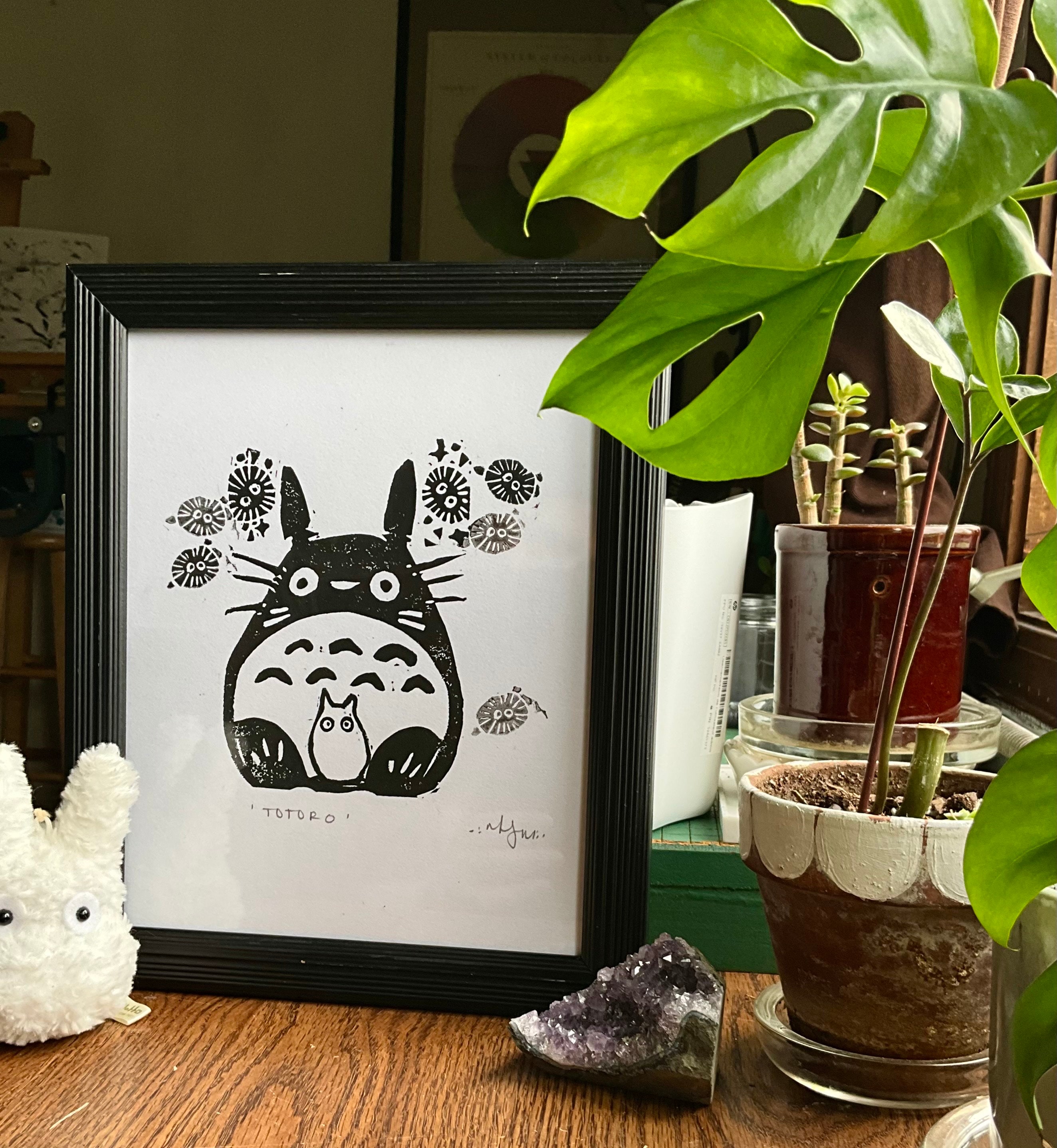 My neighbor Totoro Bento box  Art Board Print for Sale by Hanasroad