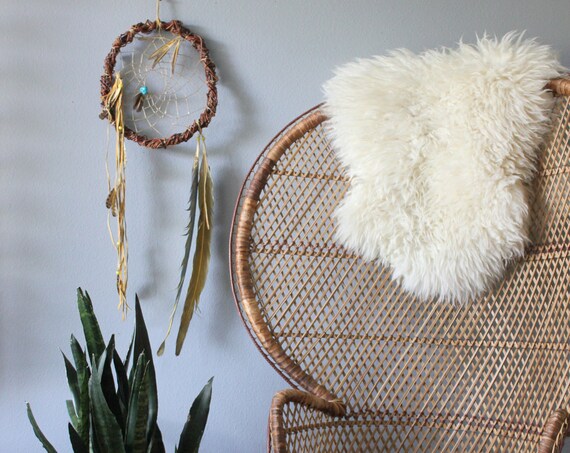 Vintage Bohemian Dreamcatcher Native American Wall Art