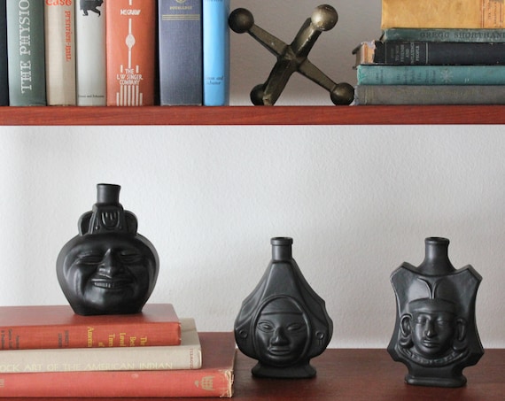 Peruvian Ranuzzi Inca Pisco Matte Black Bottles