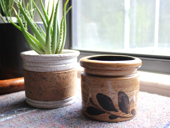 Mid Century Raymor Ceramic Planter Pots
