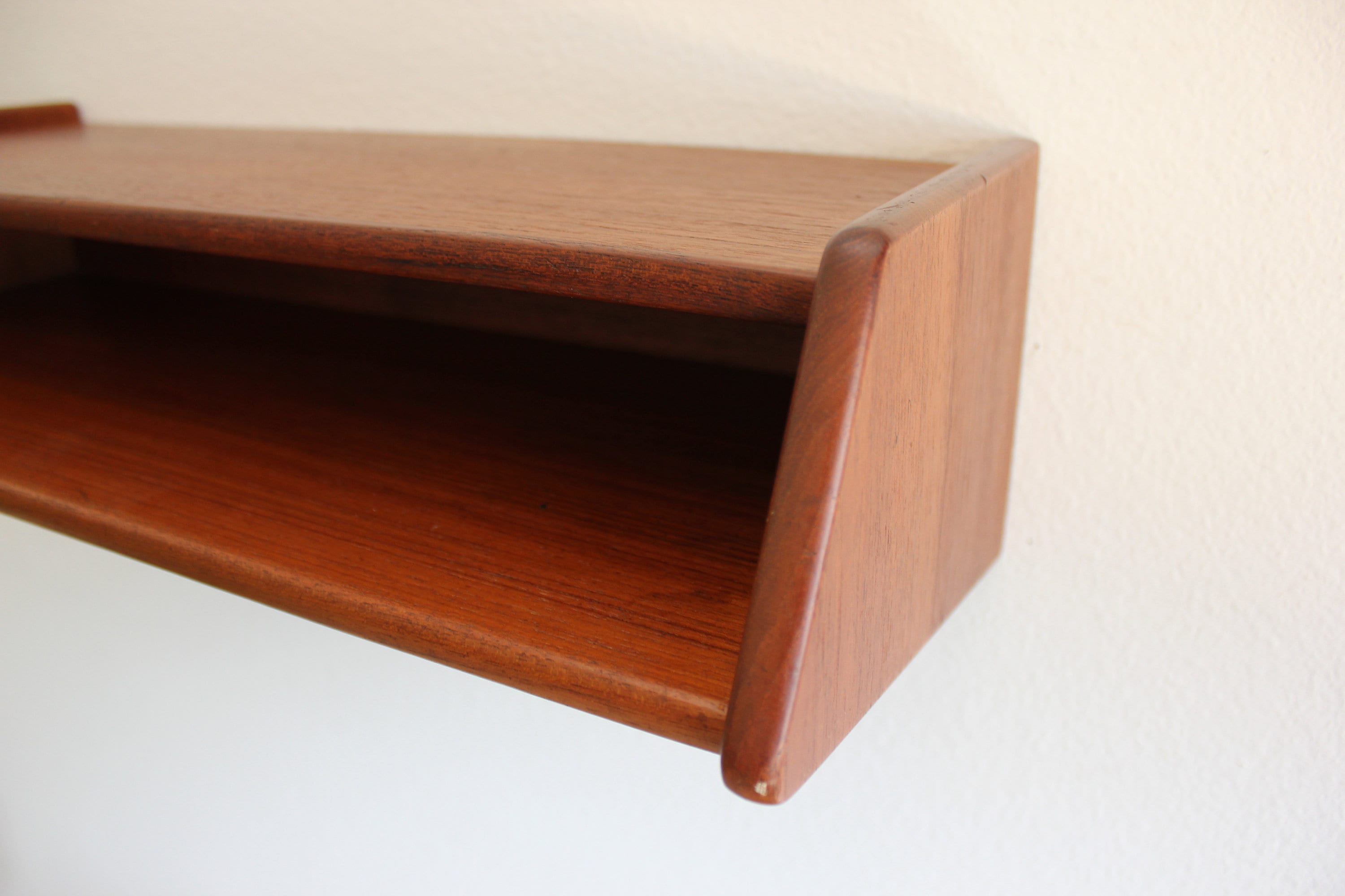 Custom made Teak Shelves