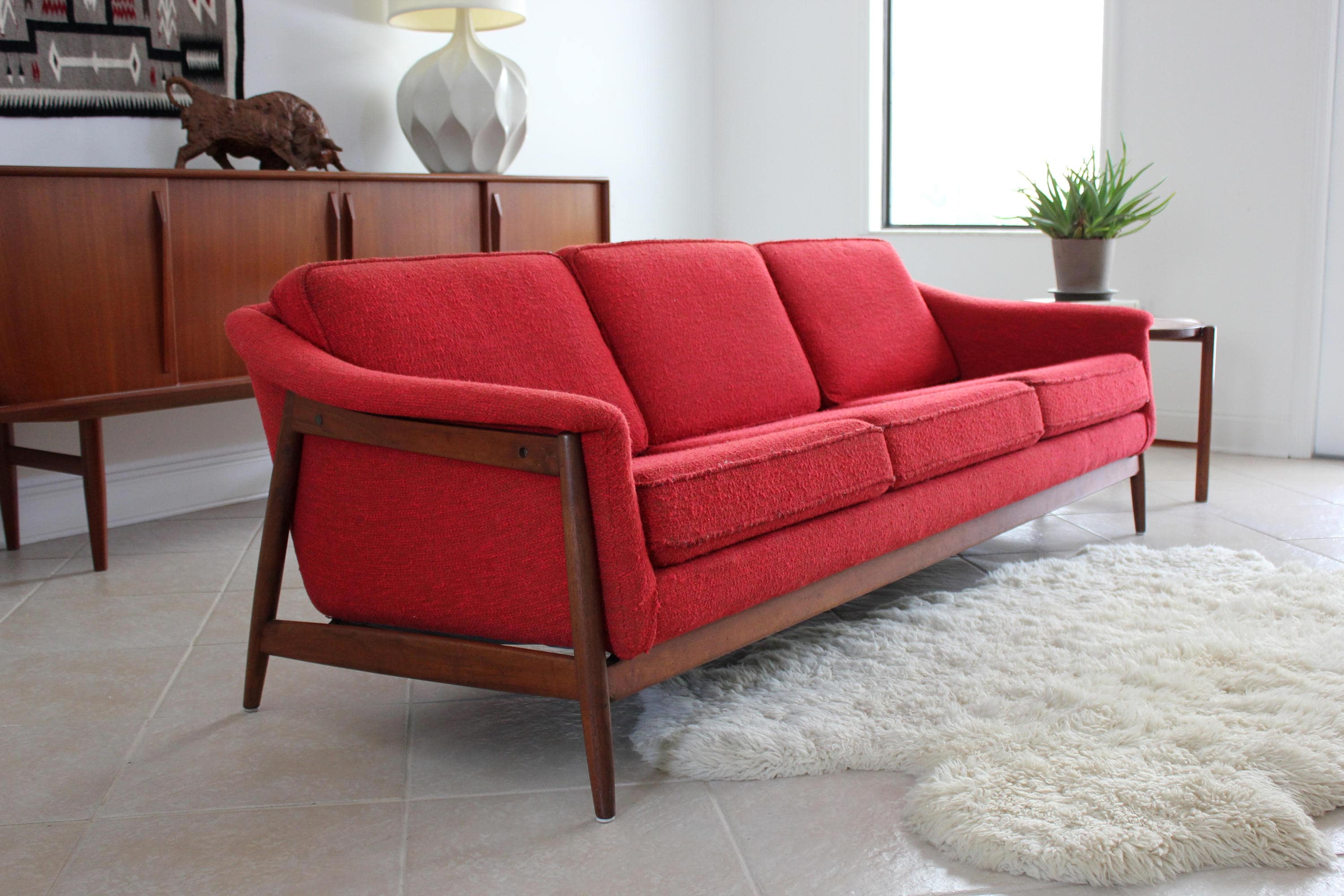 mid century sofa bed nz