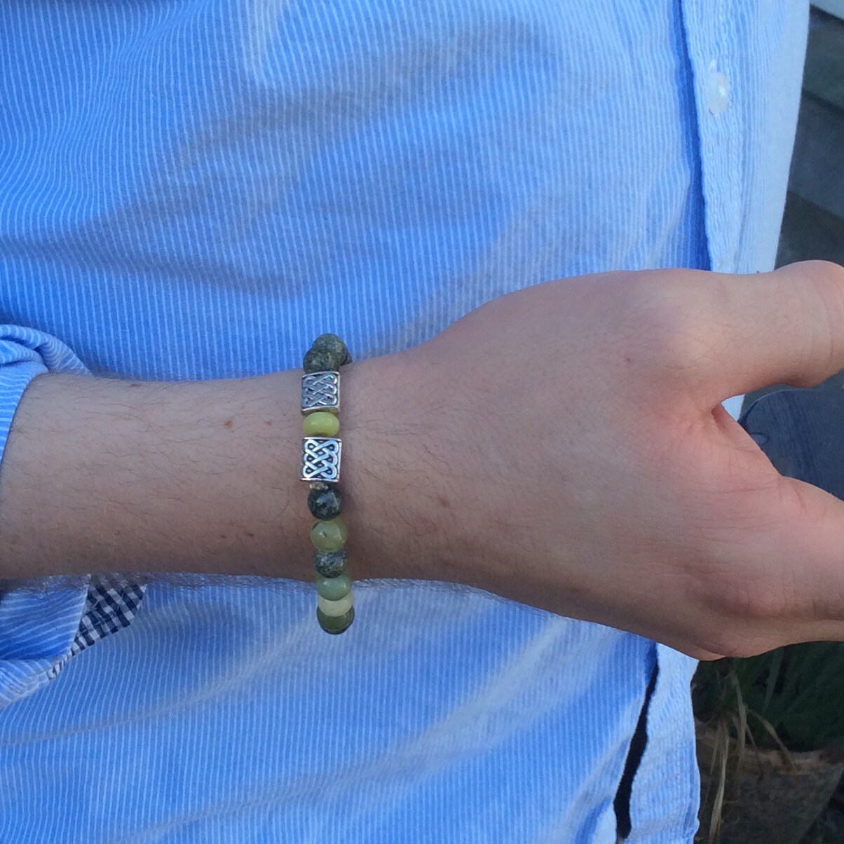 men marble bracelet