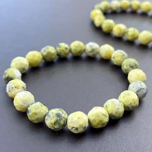 Connemara marble faceted bead bracelet. Irish rock National gemstone Sue Bowden Irish Jewelry Irish gift. Souvenir Connemara Jewelry