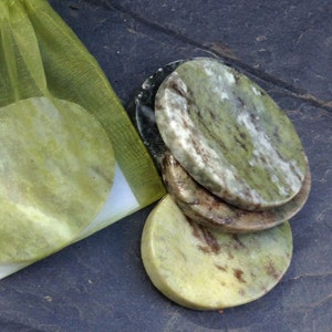 Connemara marble worry stone , thumb, palm pocket tranquility, lucky stone. Irish green gemstone, healing crystal. Irish Jewelry Irish gifts