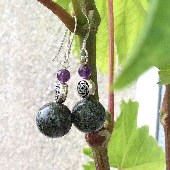 Orecchini Lunghi A Goccia Con Nodo Celtico - Argento Sterling 925, Design Intreccio, Gioiello Irlandese - 2