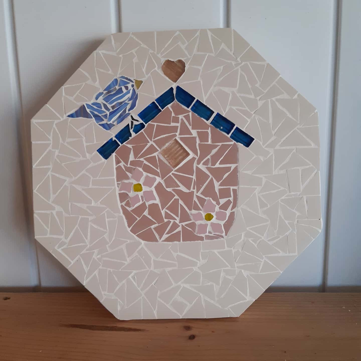 stand de Pot Cage à Oiseaux en Mosaïque