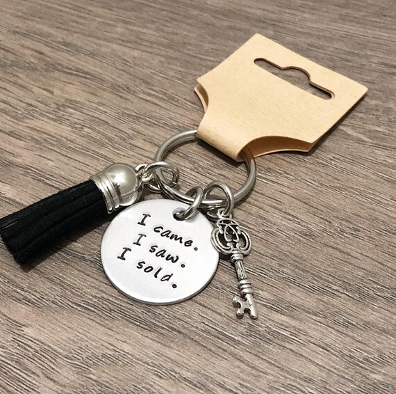 Realtor key chain / Realtor thank you gift / Real estate key Etsy
