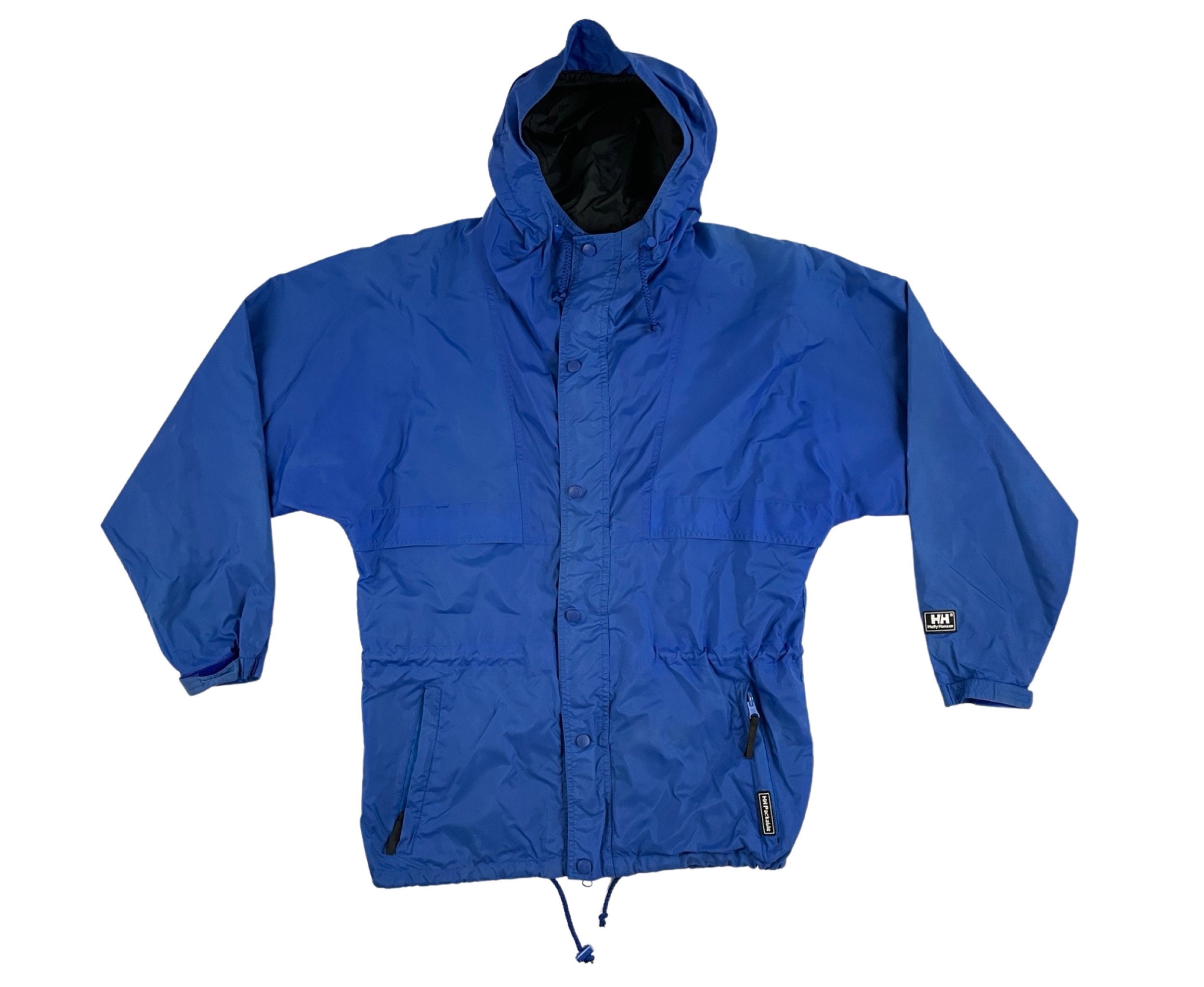 ヴィンテージ ヘリーハンセン ナイロンジャケット：90年代 ブルー