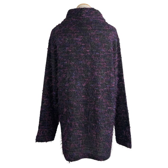 Vintage Fuzzy Turtleneck Sweater, Susan Lawrence … - image 3