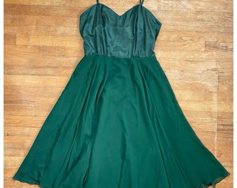 Emerald Silk Dress, Cowl Neck Dress, Emerald Green Slip Dress, Cowl Neck Green  Dress, Silk Midi Dress, Sleeveless Emerald Green Dress - Etsy