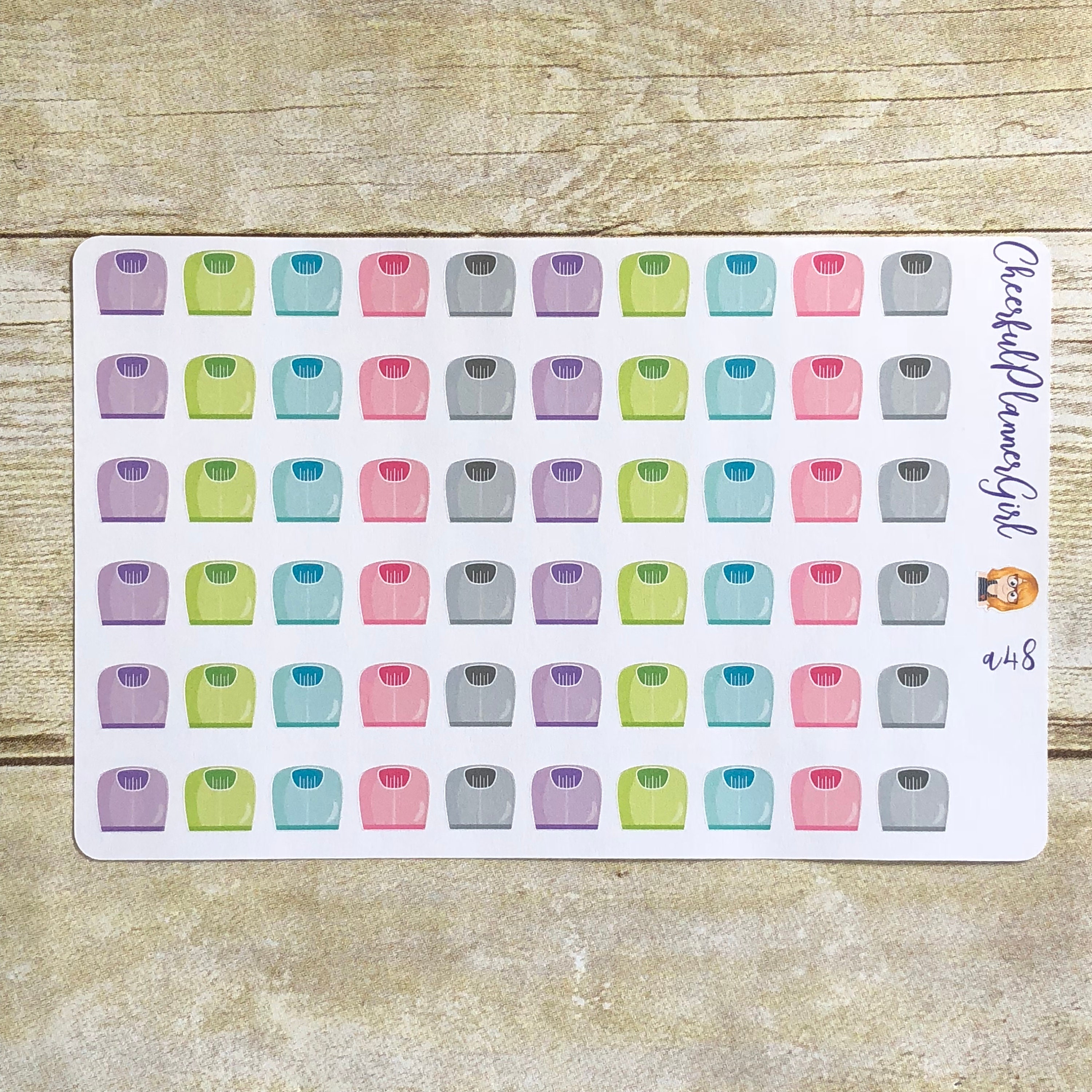 Weight Scale Planner Stickers - Etsy