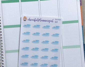 Pool Planner Stickers