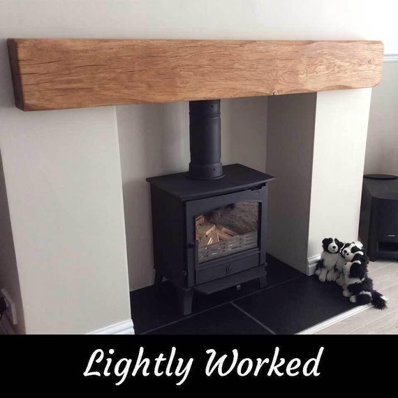 Solid French Oak 6 X 4 Beam Mantle Piece Fire - Etsy Canada