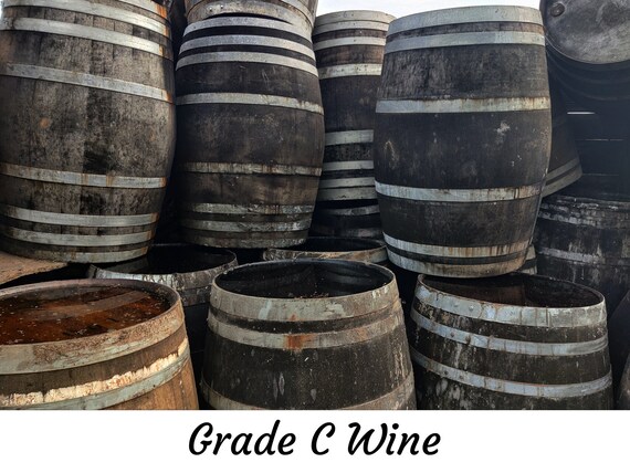 Barril de vino 55 galones ideal para mesas características | Etsy España