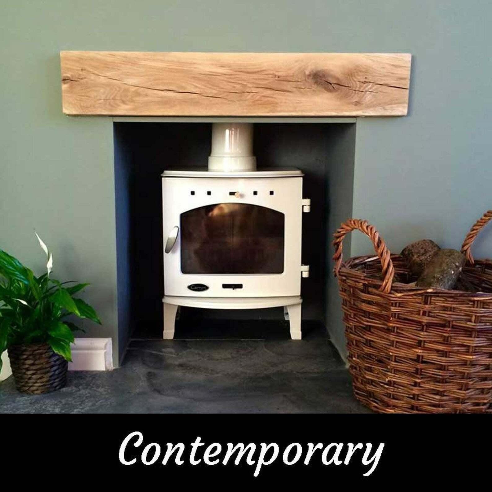 8 X 6 Oak Beam Mantle Piece / Fireplace Shelf - Etsy