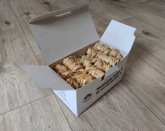 Eco Friendly Wood Wool Firelighters/fire Starters (pack Of 50)