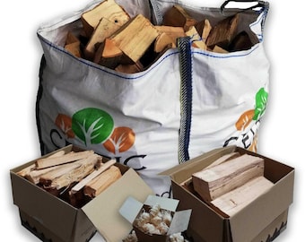 Kiln Dried Hardwood/softwood Firewood Logs. Ready To Burn - Free Mainland Delivery