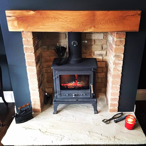 Oak Fireplace Beam 9 X 5 Mantle Piece Shelf Etsy