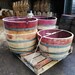 Wine Barrel Garden Planters (Multiple Size Options) - From Oak Wine Barrels 