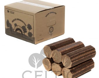 Normandy Octagonal Beech Briquettes – Premium Heat Logs