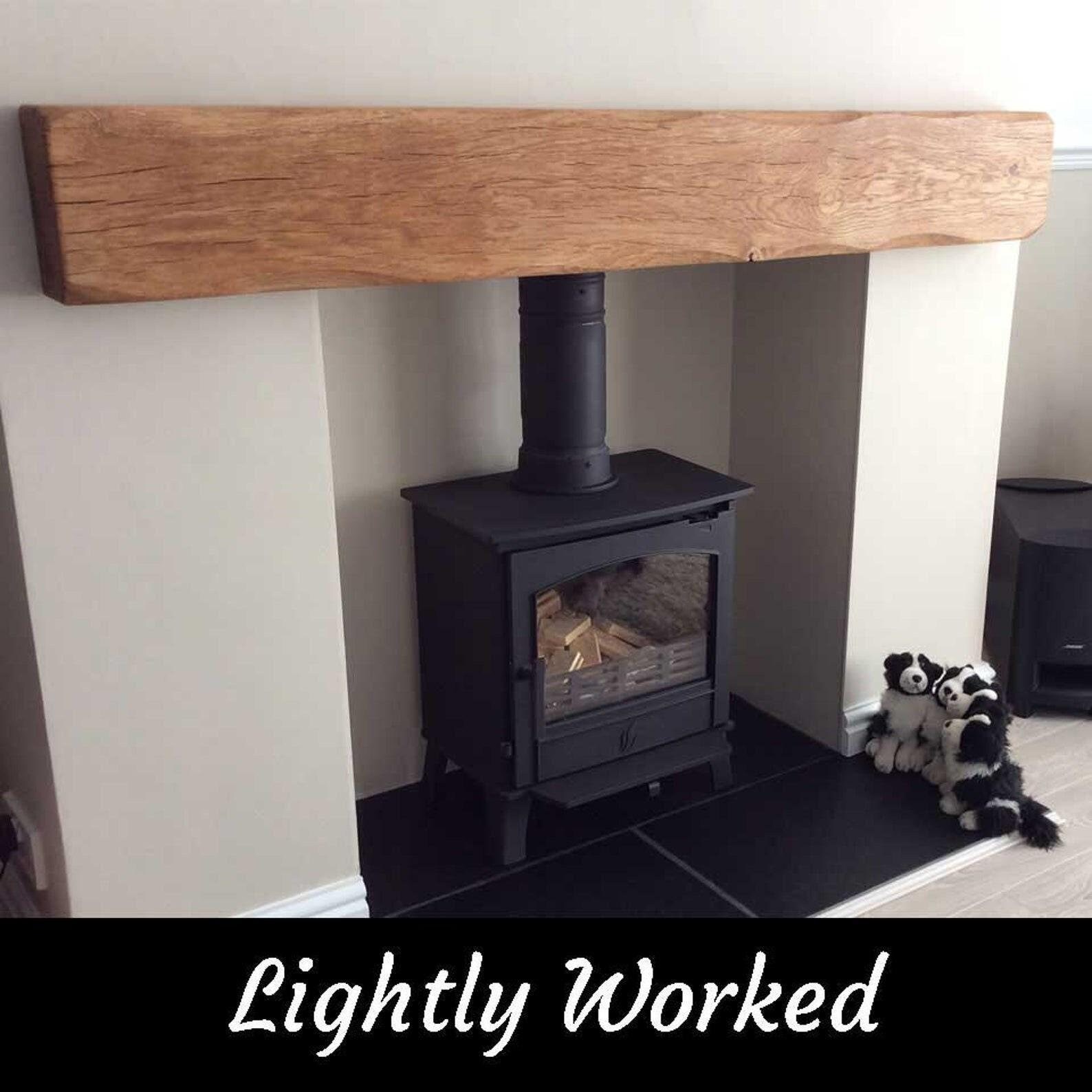 8 X 8 Oak Beam Mantle Piece / Fireplace Shelf - Etsy Singapore