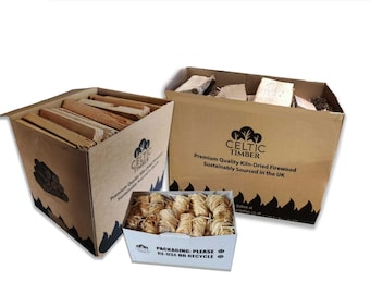 Firestarter Pack  Hardwood/softwood Logs, Eco Firelighters And Kindling - Free Mainland Delivery
