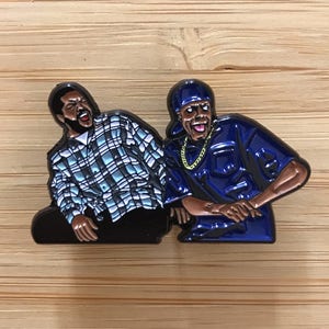 Friday Enamel Pin, 90s Pins, Chris Tucker Smokey, Hip Hop Pin, Bye Felicia, Rap Music Pins, Pop Culture Button Pin, Cute Pin Badge