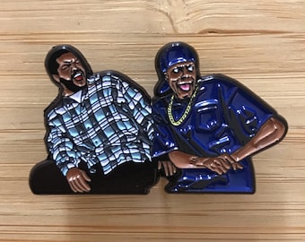 Friday Enamel Pin, 90s Pins, Chris Tucker Smokey, Hip Hop Pin, Bye Felicia, Rap Music Pins, Pop Culture Button Pin, Cute Pin Badge