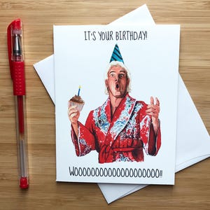 Funny Wrestling Birthday Card, Birthday Card for Boyfriend, Happy Birthday Greeting Card Husband, Pro Wrestling Gift, Funny Birthday Card