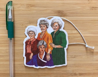 Cute Golden Girls Air Freshener, Bea Arthur, Gift Scented Air Freshener, Fresh Scents, Car Gift, 90s Pop Culture