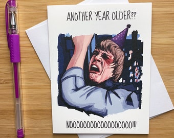 Funny Luke 'Nooooooo' Birthday Card, Funny Birthday Cards, Science Fiction Gift, Pop Culture, Birthday Card Girlfriend Boyfriend