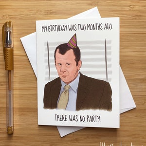 Lustige Toby Büro Geburtstagskarte, lustige Mitarbeiter Geburtstagskarte, Bday Gruß, Dwight Schrute, Gefängnis Mike, BFF Geburtstagsgruß