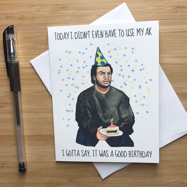 90s Rap Birthday Card, Funny Hip Hop Birthday Card, Rap Music Quotes, Happy Birthday Card for Him, Rap Lover, Rappers, Birthday Greetings
