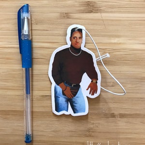 Lindo ambientador de coche Dwayne, ambientador personalizado, regalos hechos a mano, regalo perfumado para él, linda idea de regalo de cumpleaños