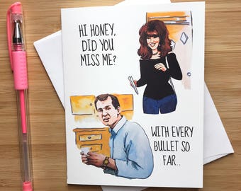 Funny 'Honey Did You Miss Me?" Anniversary Card, Marriage Card, Cheeky Happy Anniversary Card, Cute Love Card, Valentine Card for Him Her