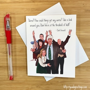 Funny Griswold Family Christmas Card, Funny Christmas Gift, Happy Holiday Card, Funny Christmas Cards, Funny Xmas, Christmas Card Set