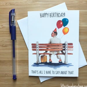 Drôle de carte d’anniversaire Tom Hanks, carte d’anniversaire drôle, cadeau d’anniversaire mignon, joyeux anniversaire, carte d’anniversaire pour le meilleur ami, anniversaire lui