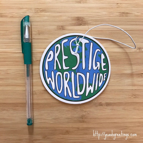 Cute Prestige WW Car Air Freshener Scented Gifts, Funny Gift for Her Him, Essential Oils, Funny Birthday Gift, Funny Friend Co Worker Gift