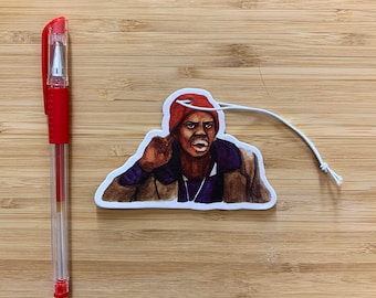 Funny Dave Chapelle Car Air Freshener, Funny Fan Art, Gift Scented Air Freshener, Fresh Scents, Car Gift