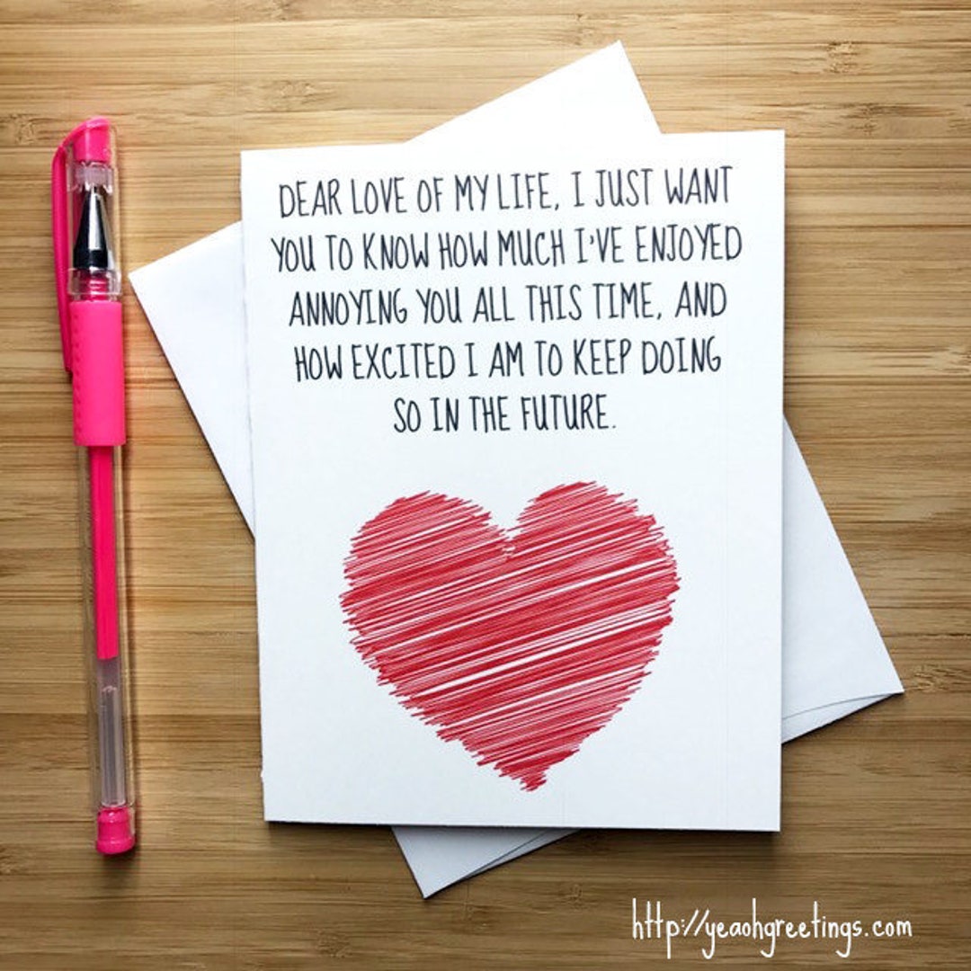 Love of My Life | Greeting Card Love of My Life | Greeting Card