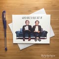 Cute 'We're Here to F*ck Sh*t Up' Friendship Card, Just Because Card, Best Friend Card, Gift for BFF, Hilarious Greeting Card for Him Her