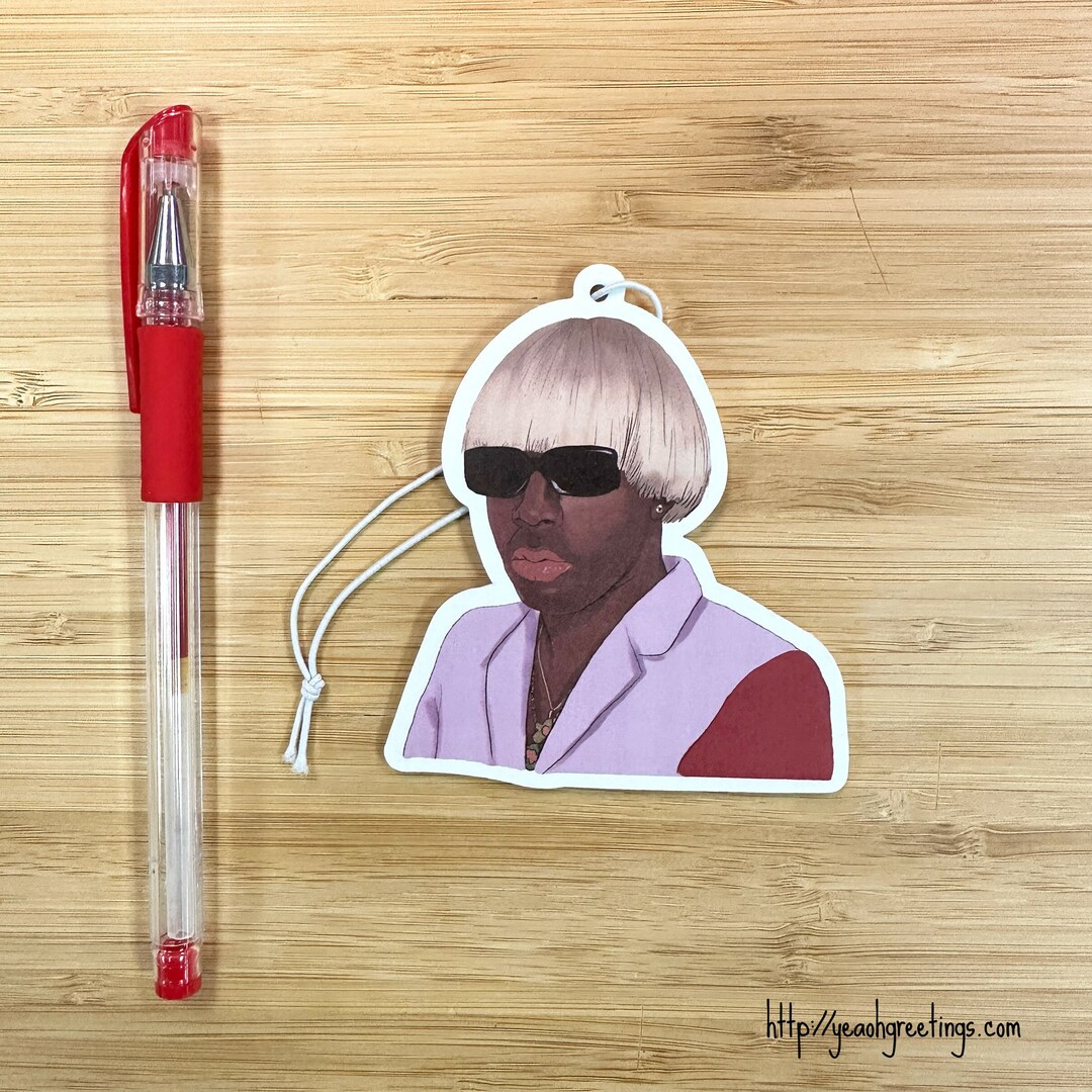 Funny Tyler Rapper Air Freshener, Rap Music Gift, Gift Scented Air