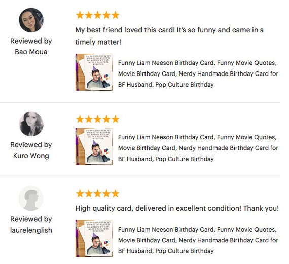 Lustige Liam Neeson Geburtstag Karte Lustiger Film Zitate Etsy