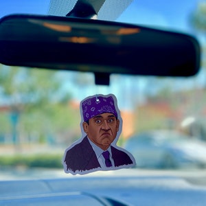 Prison Mike Car Air Freshener, The Office, Michael Scott Quotes, Scented Air Freshener, Dwight Schrute, Fresh Scents, Car Accessory Gift image 2