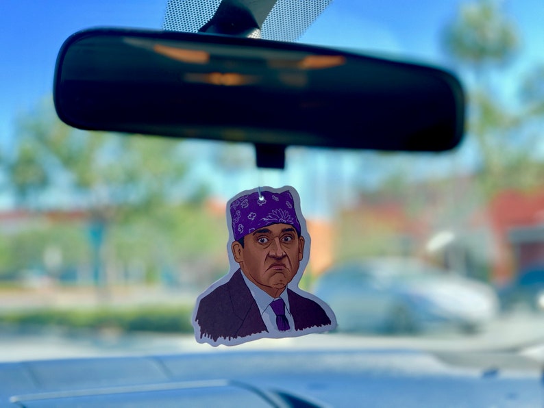 Prison Mike Car Air Freshener, The Office, Michael Scott Quotes, Scented Air Freshener, Dwight Schrute, Fresh Scents, Car Accessory Gift image 2