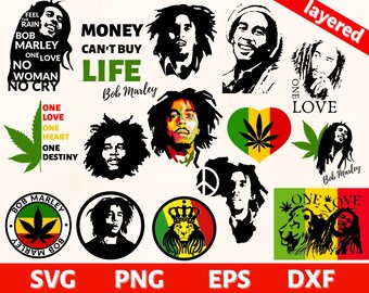 Free Free 170 Bob Marley One Love Svg SVG PNG EPS DXF File