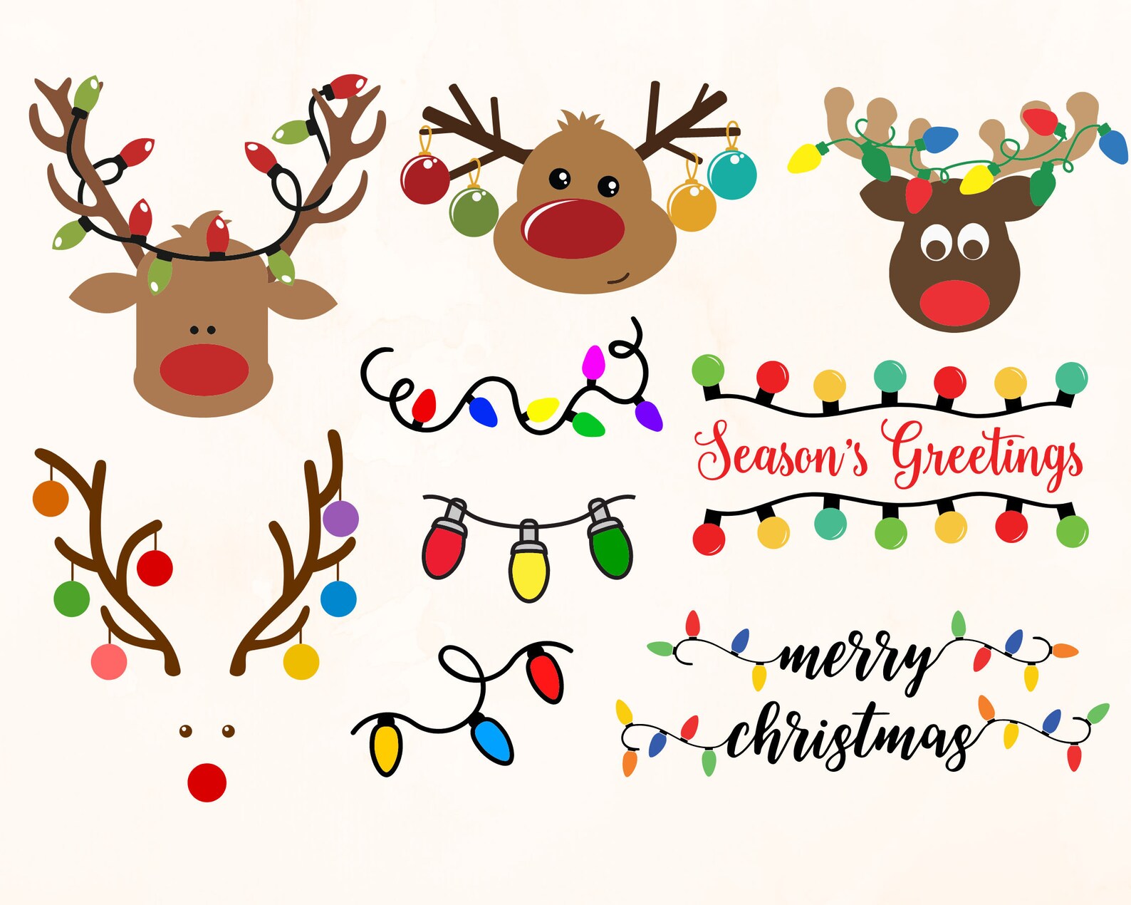 25 Christmas Lights Christmas Lights Svg Christmas Lights Etsy