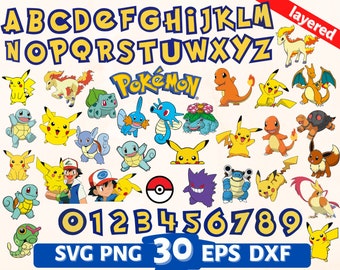 Pokemon Png Etsy