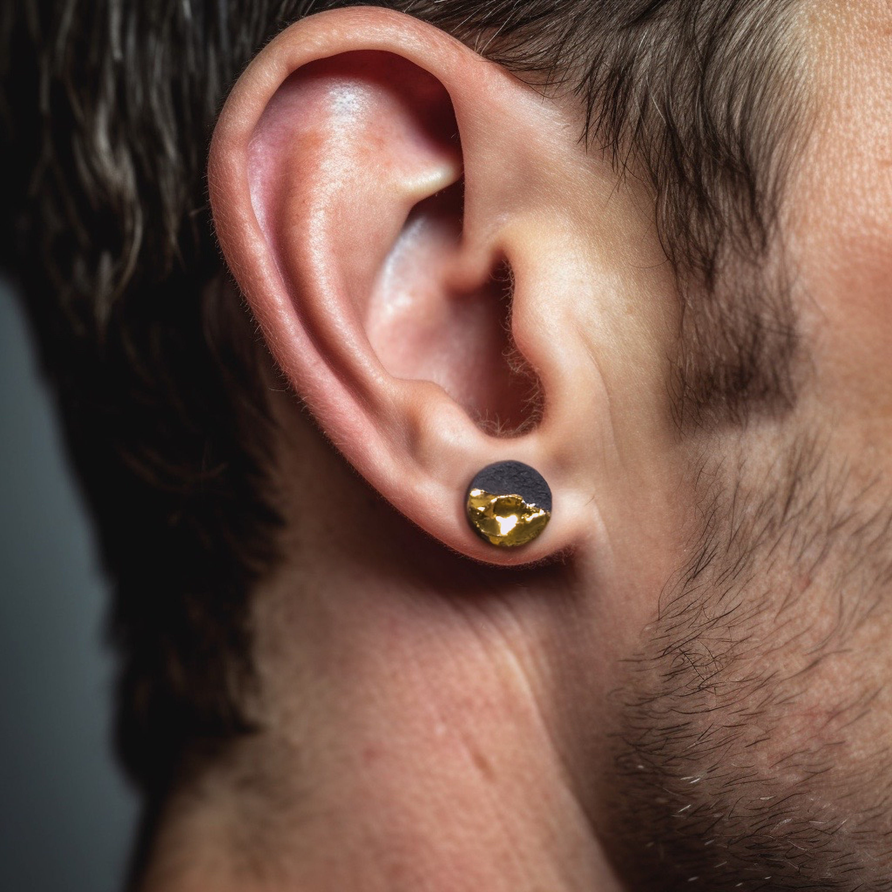 Men.com Plug In Plug Earrings For Men
